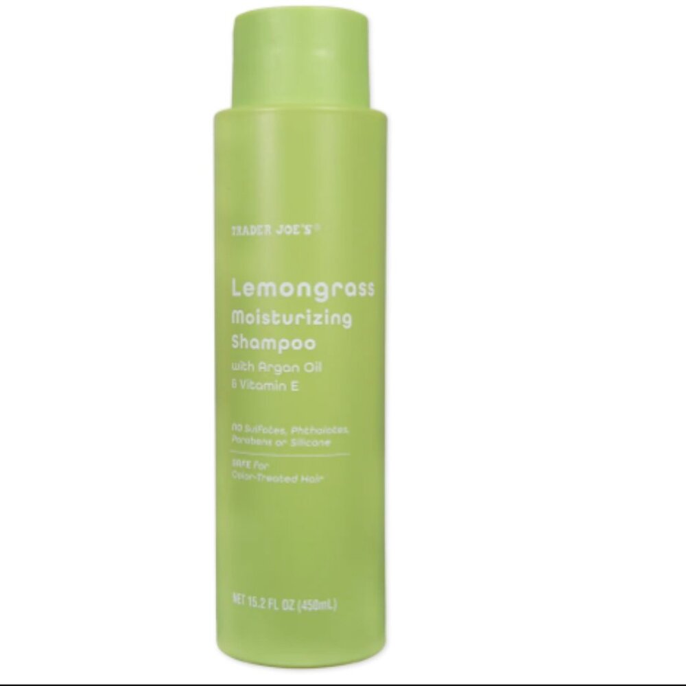 Trader Joe's Lemongrass Moisturizing Shampoo 15.2 fl oz NEW